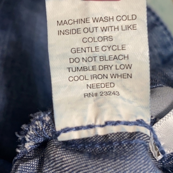 Soho Jeans Chambray Blue Pull-on Pants Women Size S - Picture 8 of 8